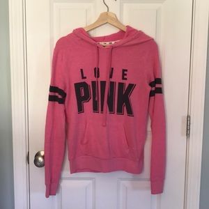 Pink hoodie